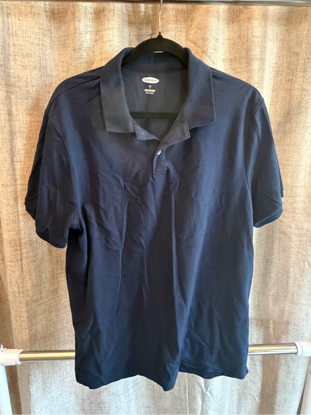 Old Navy Men's Dark Navy Polo Shirt